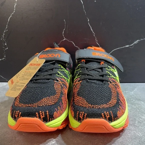 Bloon Sneakers Black/Green Size 6.5y - Picture 2 of 9